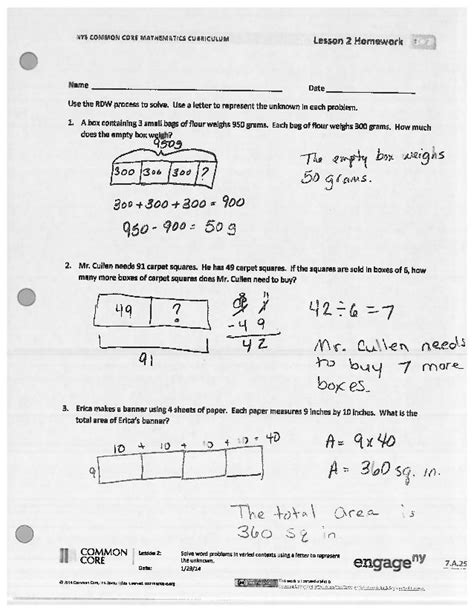 Eureka Math Grade 7 Module 5 Answer Key Eureka Math Grade 7 Module 6 Answer. . Eureka math algebra 1 module 1 lesson 6 answer key